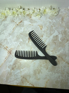 Carbon Detangling Comb - Black - Healthy Hair Clinic